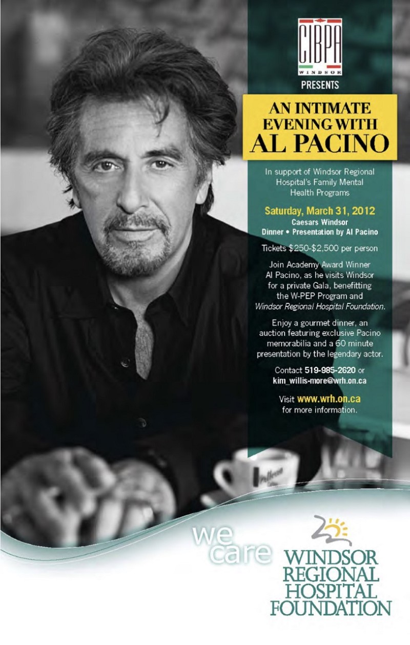 Evening with Al Pacino