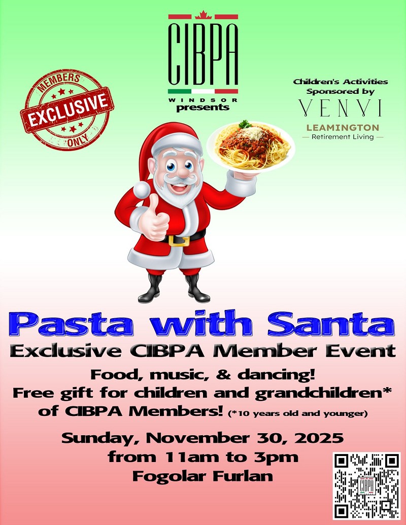 CIBPA Pasta with Santa 2025