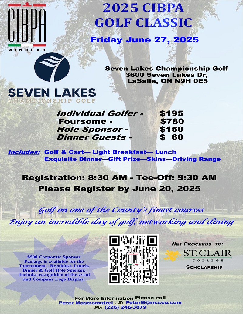CIBPA 2025 Golf Tournament